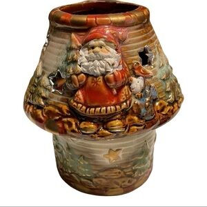 SANTA tea lamp-2 pc, Potter’s Garden